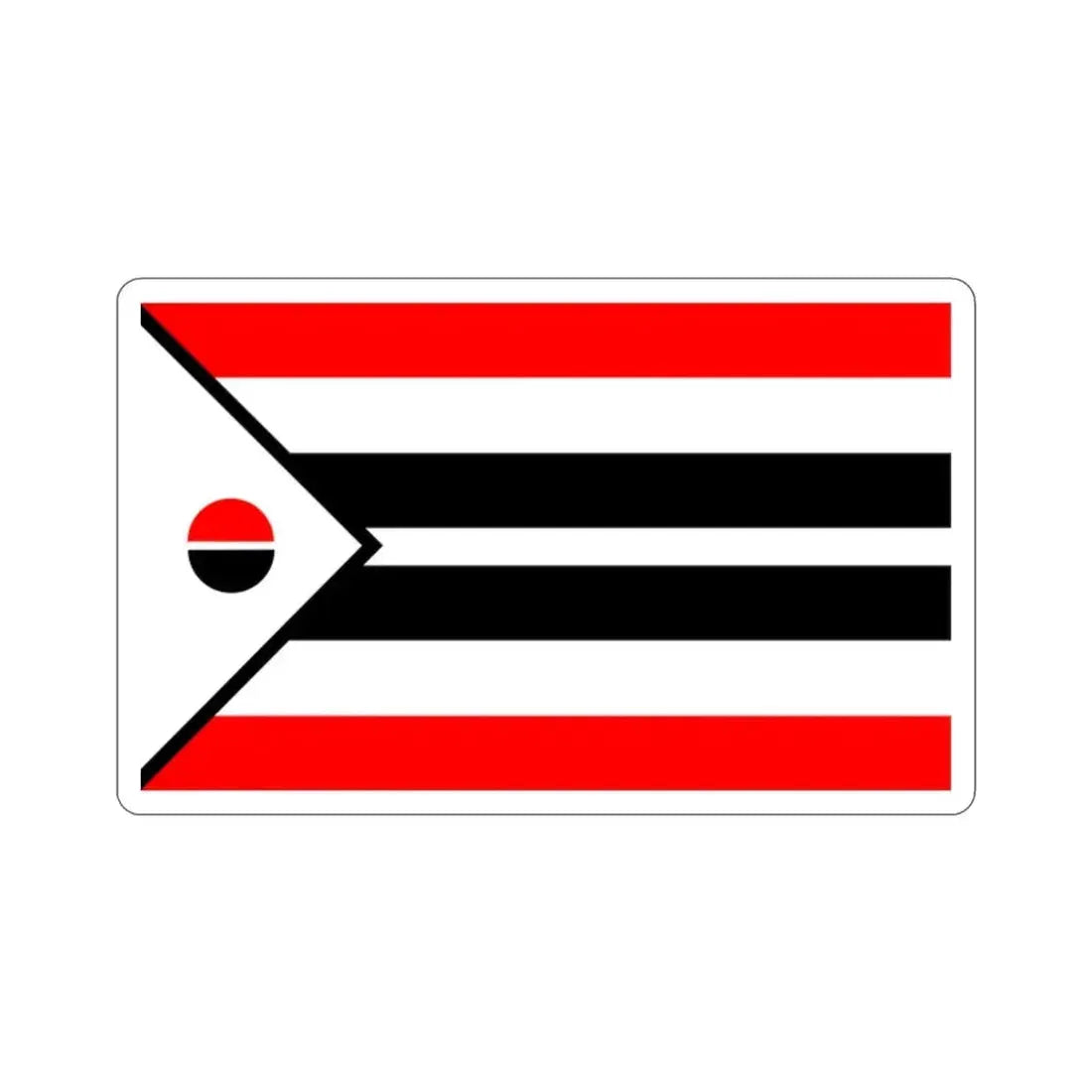 Flag of Arapaho Nation STICKER Vinyl Die-Cut Decal - The Sticker Space