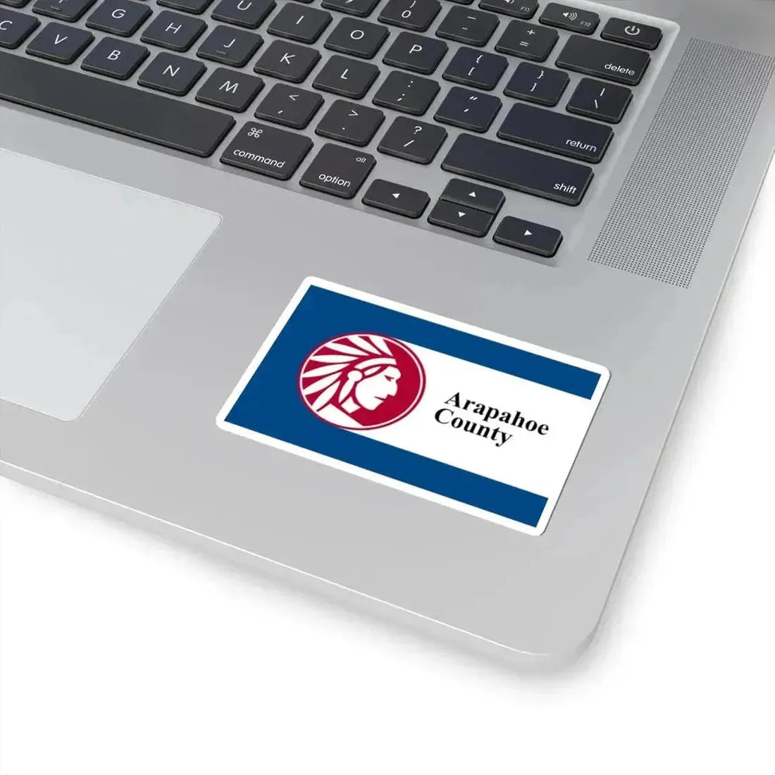 Flag of Arapahoe County Colorado (United States) STICKER Vinyl Kiss-Cut Decal - The Sticker Space