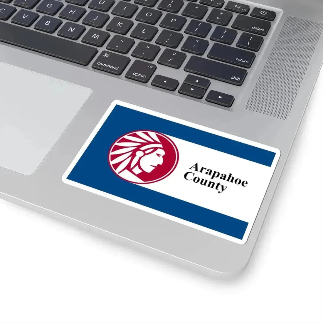 Flag of Arapahoe County Colorado (United States) STICKER Vinyl Kiss-Cut Decal - The Sticker Space