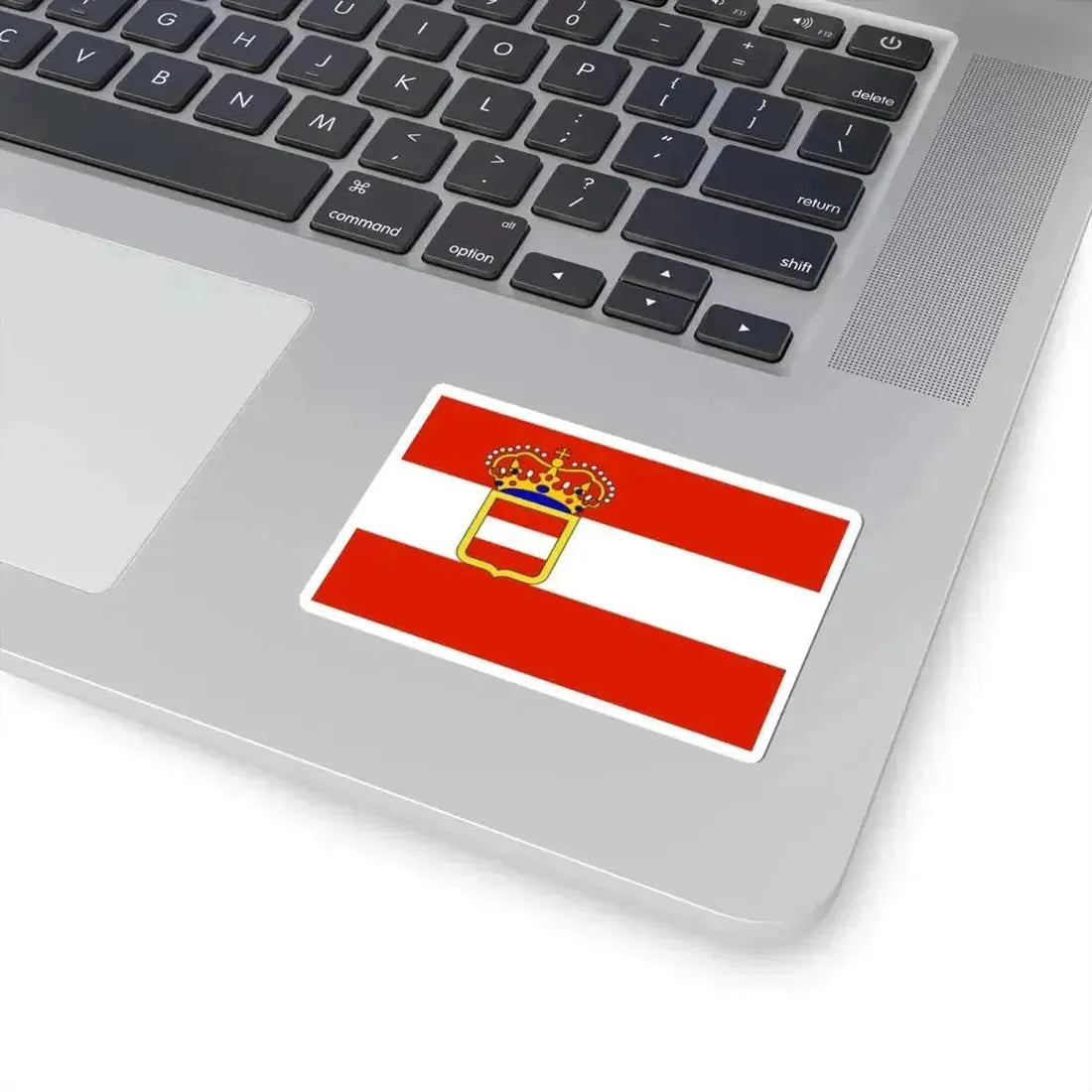 Flag of Archduchy of Austria 1894 - 1918 (Austria) STICKER Vinyl Kiss-Cut Decal - The Sticker Space