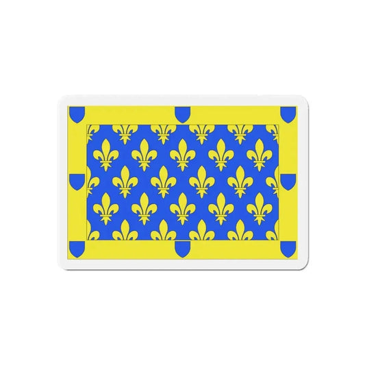 Flag of Ardèche France 2 - Refrigerator Magnet 6 Inch - The Sticker Space
