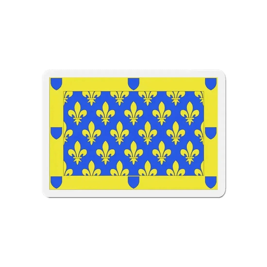 Flag of Ardèche France 2 - Refrigerator Magnet - The Sticker Space