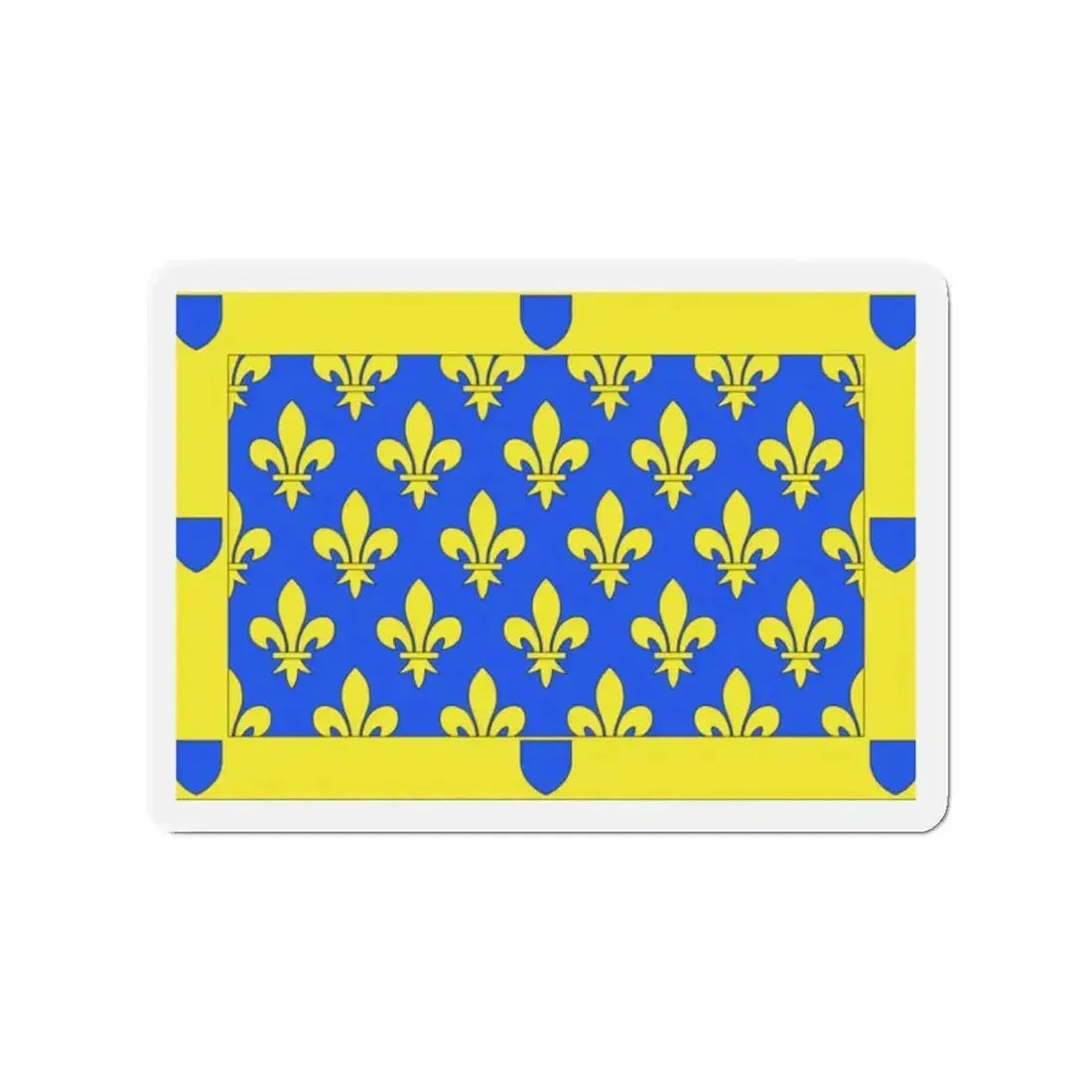 Flag of Ardèche France 2 - Refrigerator Magnet - The Sticker Space