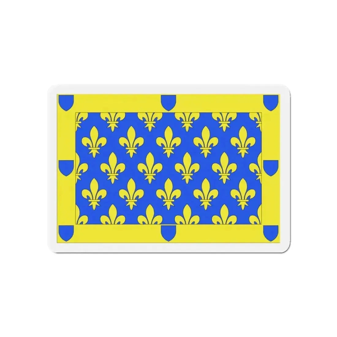 Flag of Ardèche France 2 - Refrigerator Magnet - The Sticker Space
