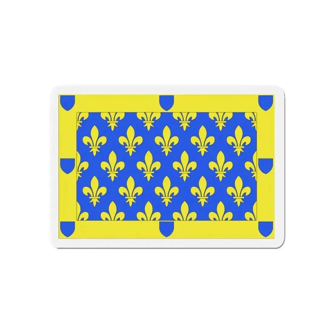 Flag of Ardèche France 2 - Refrigerator Magnet - The Sticker Space