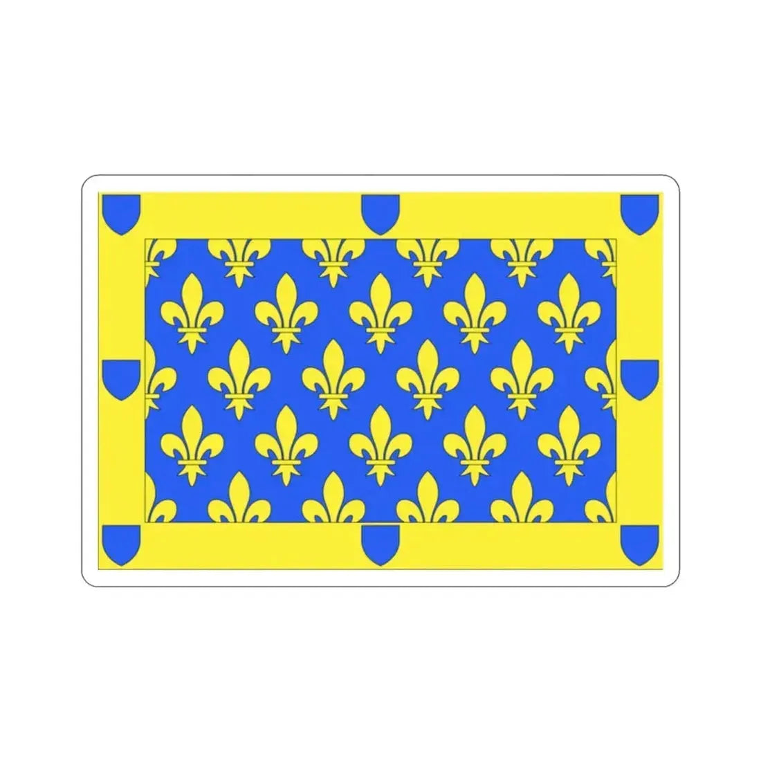 Flag of Ardèche France 2 STICKER Vinyl Die-Cut Decal 2 Inch - The Sticker Space