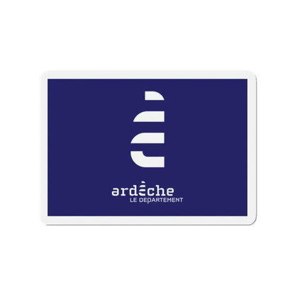 Flag of Ardèche France - Refrigerator Magnet 2 Inch - The Sticker Space