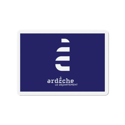Flag of Ardèche France - Refrigerator Magnet - The Sticker Space