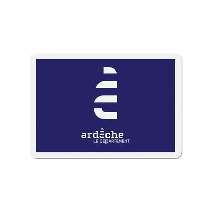 Flag of Ardèche France - Refrigerator Magnet - The Sticker Space