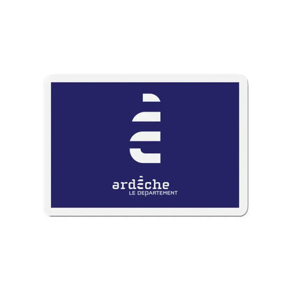 Flag of Ardèche France - Refrigerator Magnet - The Sticker Space
