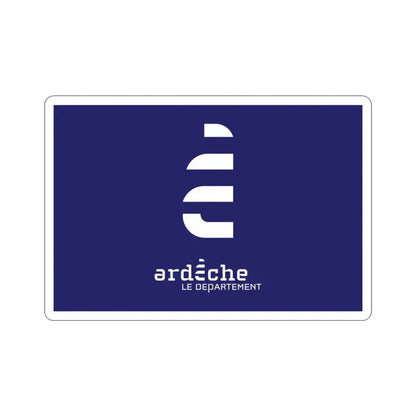 Flag of Ardèche France STICKER Vinyl Die-Cut Decal 3 Inch - The Sticker Space