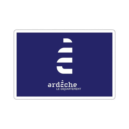 Flag of Ardèche France STICKER Vinyl Die-Cut Decal 4 Inch - The Sticker Space