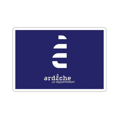 Flag of Ardèche France STICKER Vinyl Die-Cut Decal 5 Inch - The Sticker Space