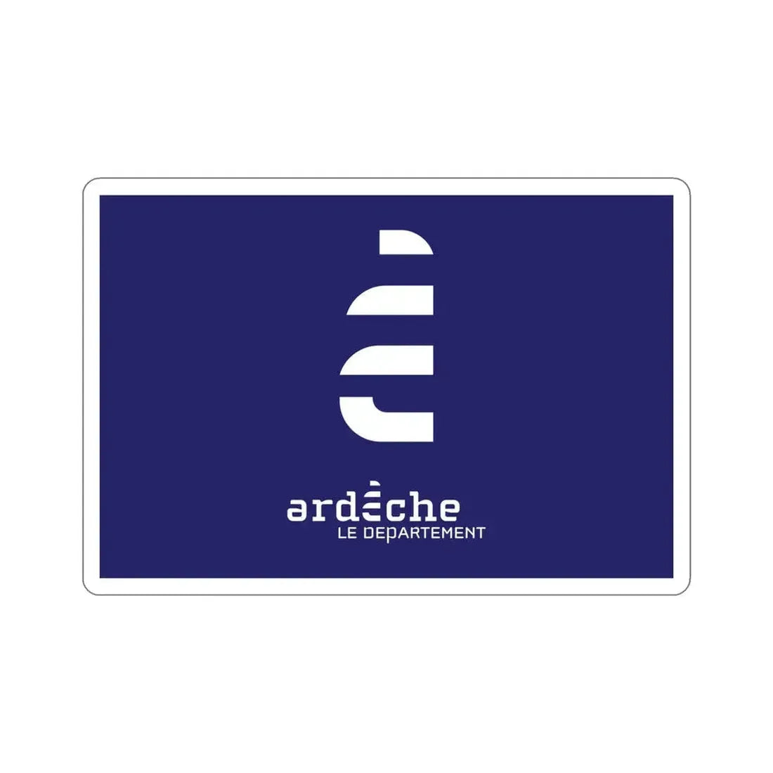Flag of Ardèche France STICKER Vinyl Die-Cut Decal 6 Inch - The Sticker Space