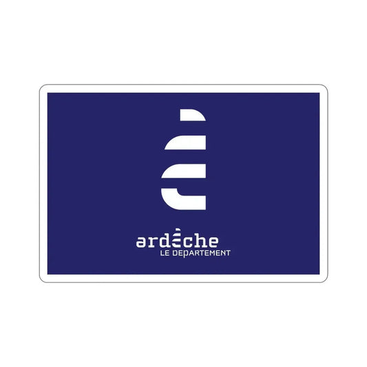 Flag of Ardèche France STICKER Vinyl Die-Cut Decal 6 Inch - The Sticker Space