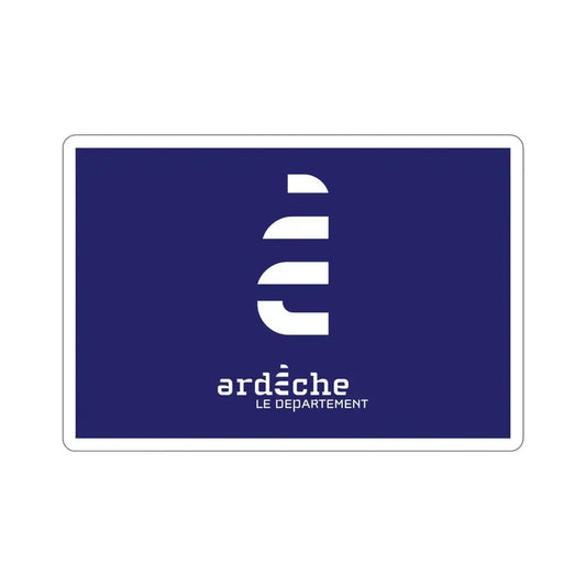 Flag of Ardèche France STICKER Vinyl Die-Cut Decal 6 Inch - The Sticker Space