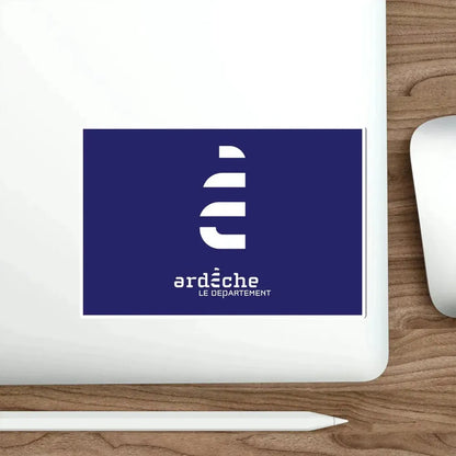 Flag of Ardèche France STICKER Vinyl Die-Cut Decal - The Sticker Space