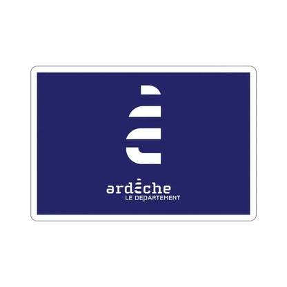 Flag of Ardèche France STICKER Vinyl Die-Cut Decal - The Sticker Space