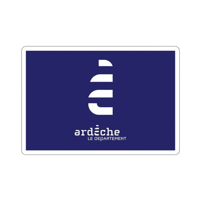 Flag of Ardèche France STICKER Vinyl Die-Cut Decal - The Sticker Space
