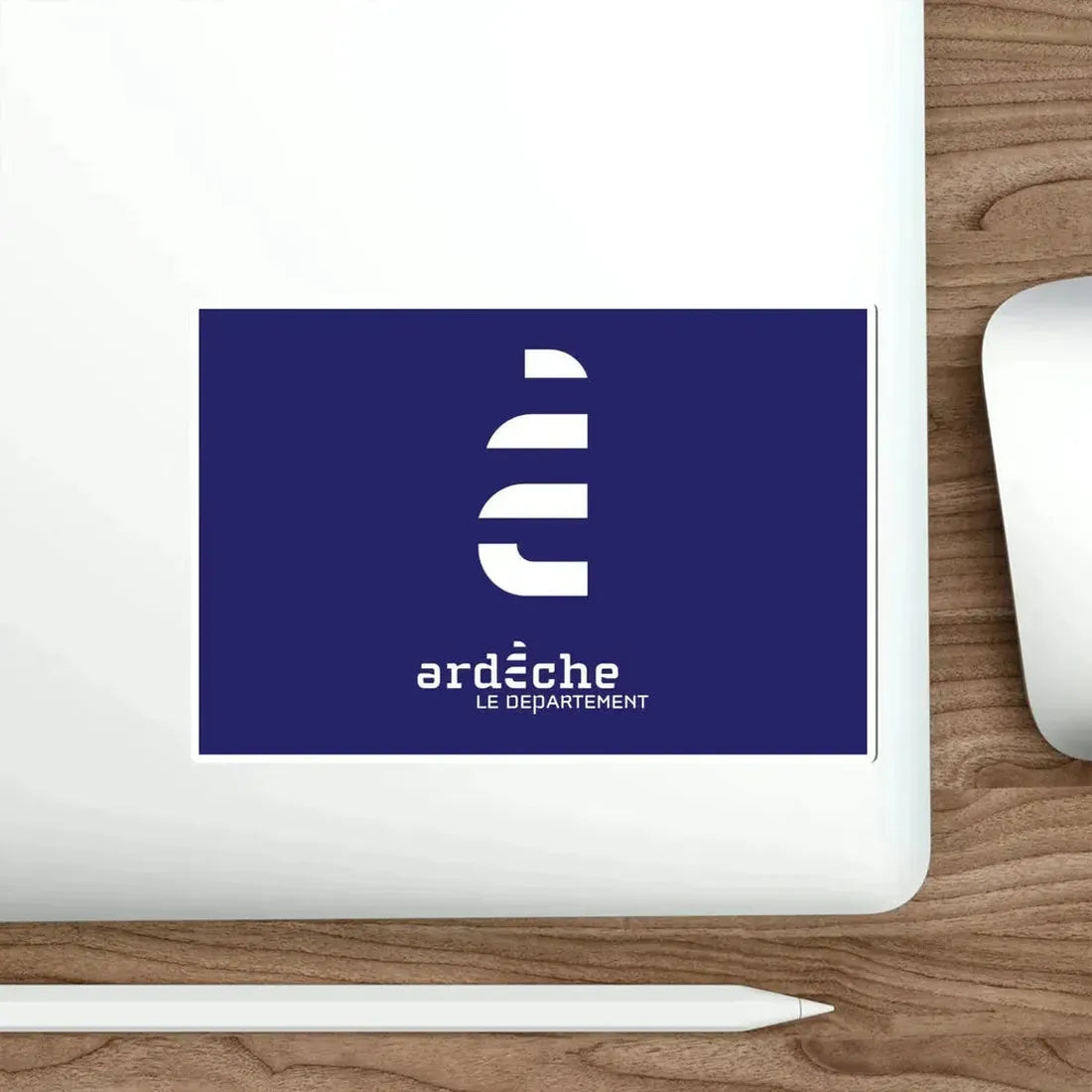 Flag of Ardèche France STICKER Vinyl Die-Cut Decal - The Sticker Space