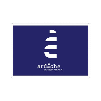 Flag of Ardèche France STICKER Vinyl Die-Cut Decal - The Sticker Space