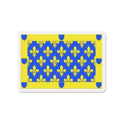 Flag of Ardèche France 2 - Die-Cut Magnet-3" x 3"-The Sticker Space