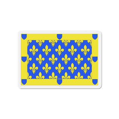 Flag of Ardèche France 2 - Die-Cut Magnet-4" x 4"-The Sticker Space