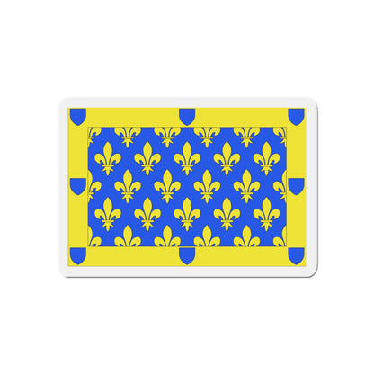 Flag of Ardèche France 2 - Die-Cut Magnet-5" x 5"-The Sticker Space