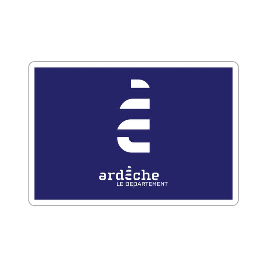 Flag of Ardèche France STICKER Vinyl Die-Cut Decal-6 Inch-The Sticker Space