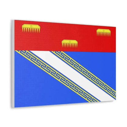 Flag of Ardennes France 2 - Canvas Wall Art - The Sticker Space