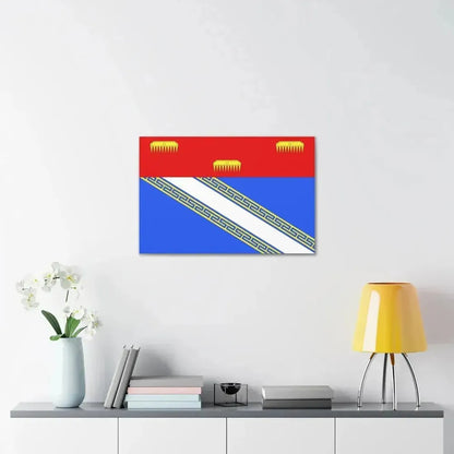 Flag of Ardennes France 2 - Canvas Wall Art - The Sticker Space