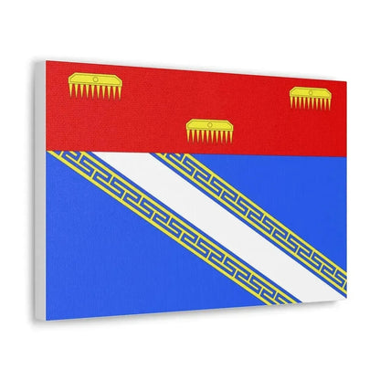 Flag of Ardennes France 2 - Canvas Wall Art - The Sticker Space