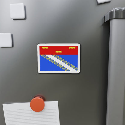 Flag of Ardennes France 2 - Die-Cut Magnet-The Sticker Space