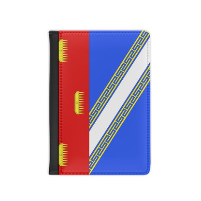 Flag of Ardennes France 2 - Passport Holder-3.9" x 5.8"-The Sticker Space