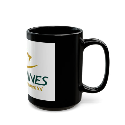 Flag of Ardennes France - Black Coffee Mug-The Sticker Space