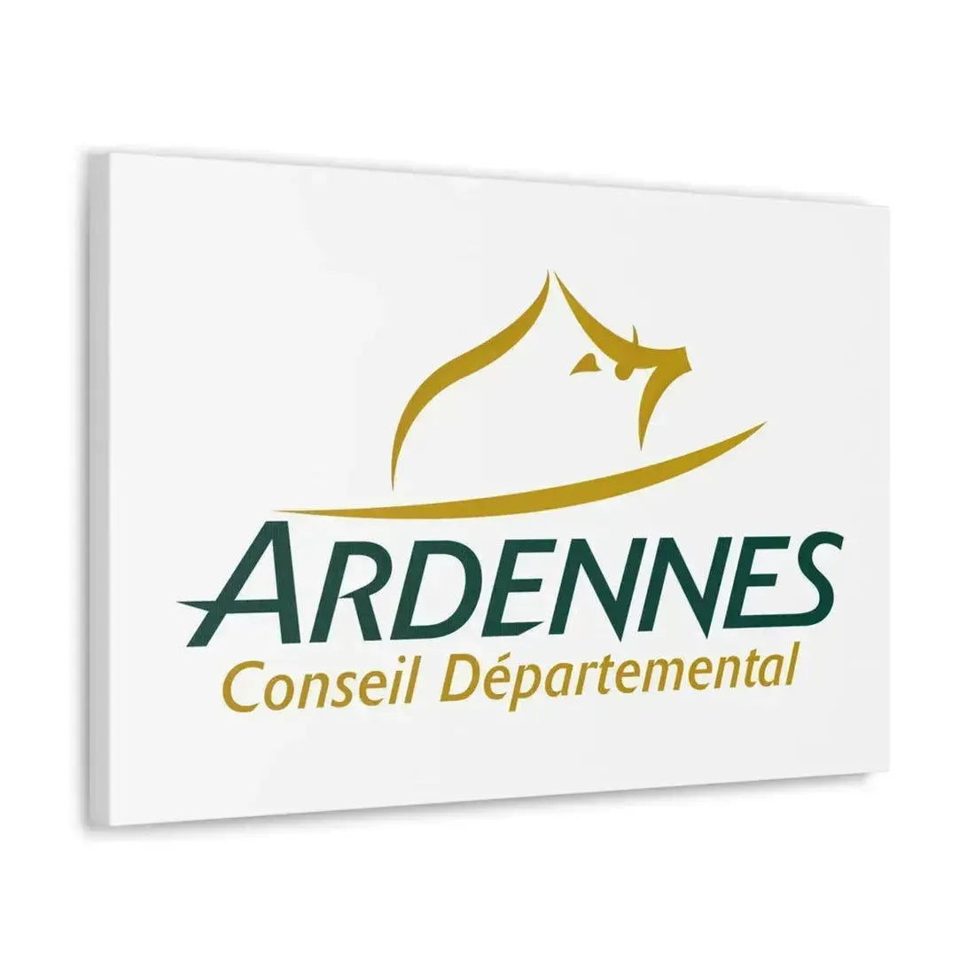 Flag of Ardennes France - Canvas Wall Art - The Sticker Space