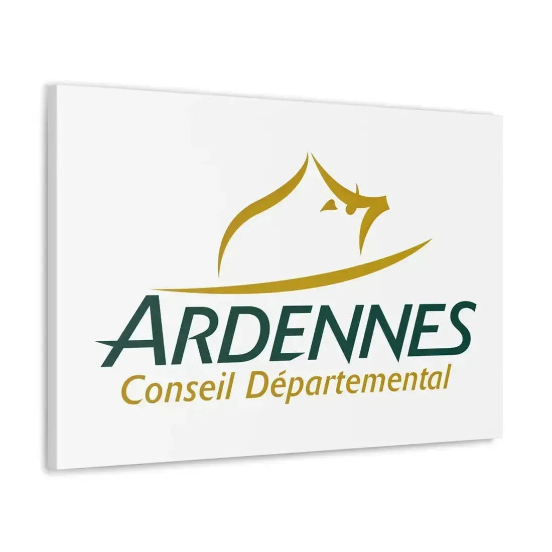 Flag of Ardennes France - Canvas Wall Art - The Sticker Space