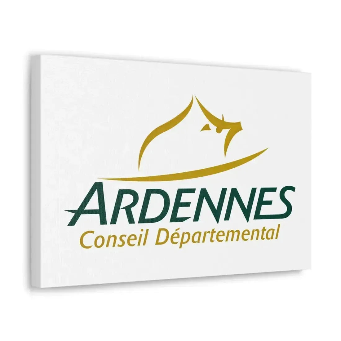 Flag of Ardennes France - Canvas Wall Art - The Sticker Space