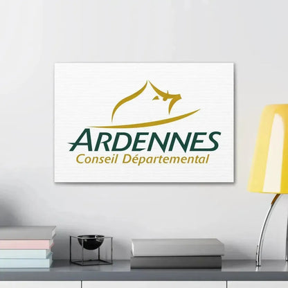 Flag of Ardennes France - Canvas Wall Art - The Sticker Space