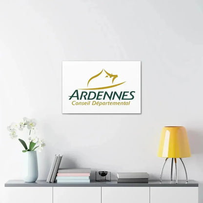 Flag of Ardennes France - Canvas Wall Art - The Sticker Space
