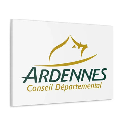 Flag of Ardennes France - Canvas Wall Art - The Sticker Space