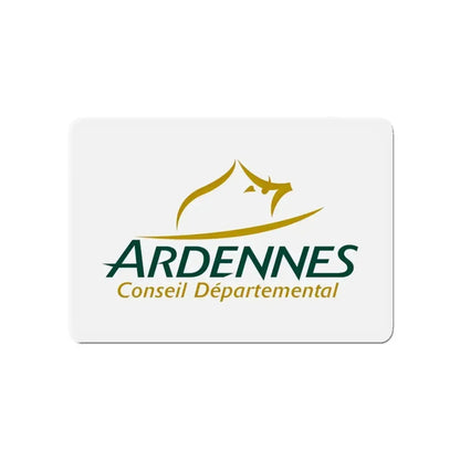 Flag of Ardennes France - Refrigerator Magnet 4 Inch - The Sticker Space