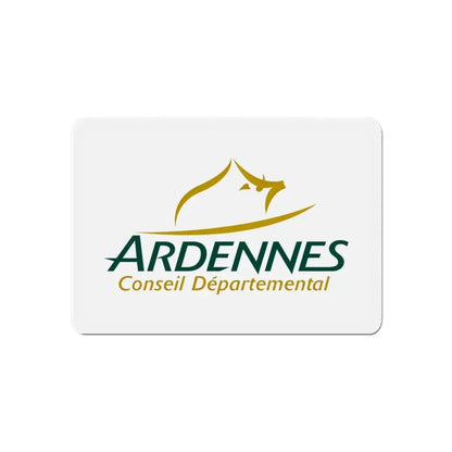 Flag of Ardennes France - Refrigerator Magnet 6 Inch - The Sticker Space