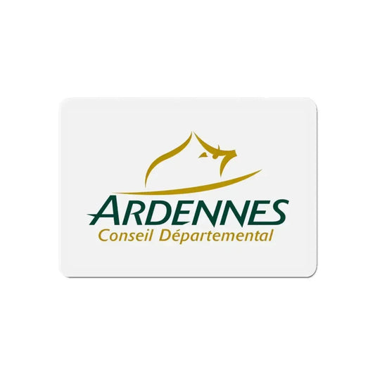 Flag of Ardennes France - Refrigerator Magnet 6 Inch - The Sticker Space