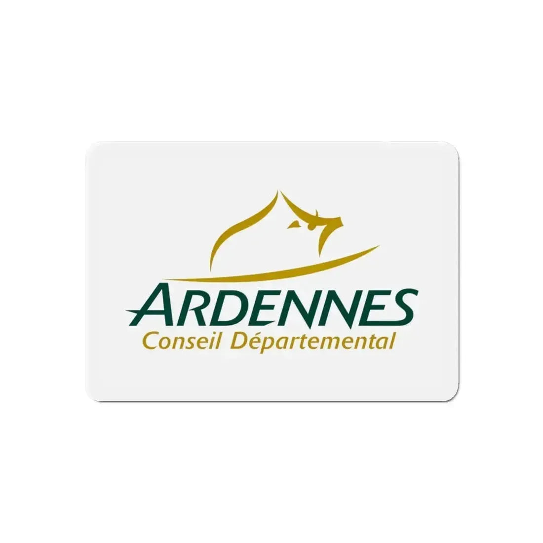 Flag of Ardennes France - Refrigerator Magnet - The Sticker Space