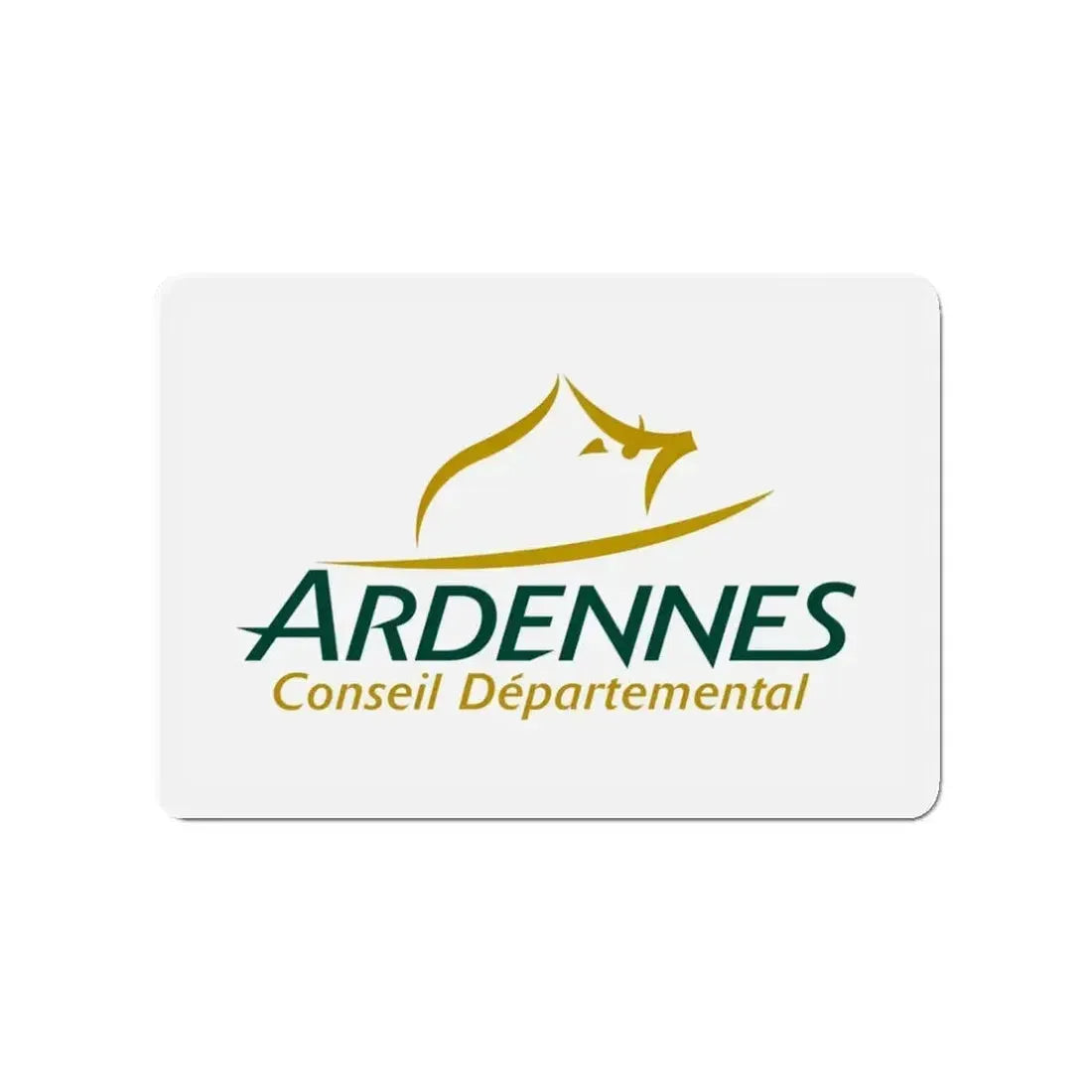 Flag of Ardennes France - Refrigerator Magnet - The Sticker Space