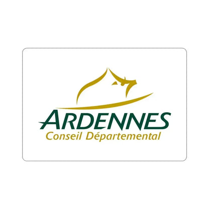 Flag of Ardennes France STICKER Vinyl Die-Cut Decal 3 Inch - The Sticker Space