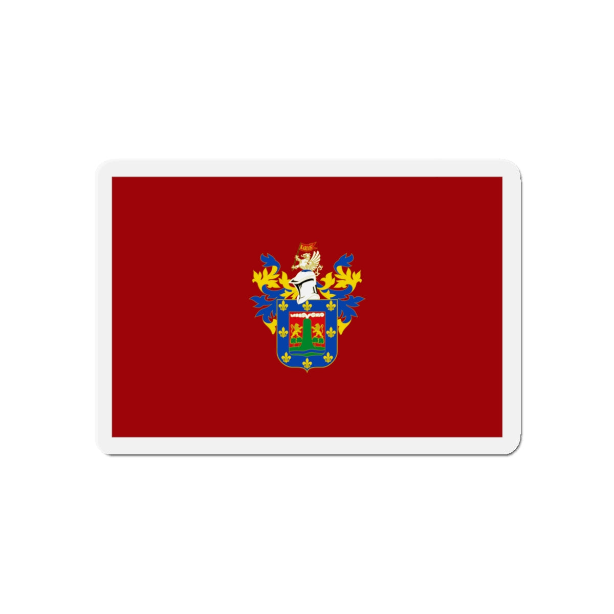 Flag of Arequipa capital of the Arequipa Region Peru - Die-Cut Magnet-5" x 5"-The Sticker Space