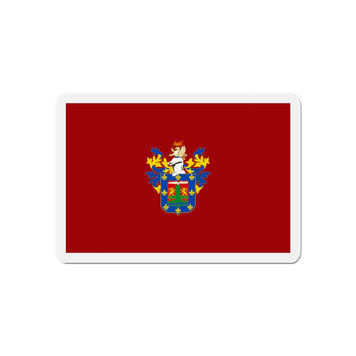 Flag of Arequipa capital of the Arequipa Region Peru - Die-Cut Magnet-6 × 6"-The Sticker Space