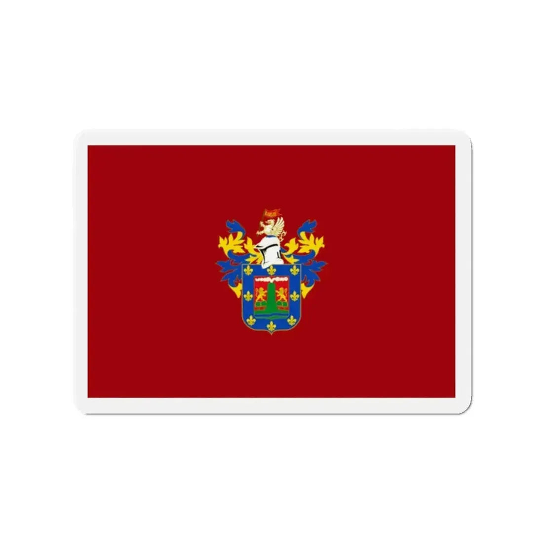 Flag of Arequipa capital of the Arequipa Region Peru - Refrigerator Magnet - The Sticker Space
